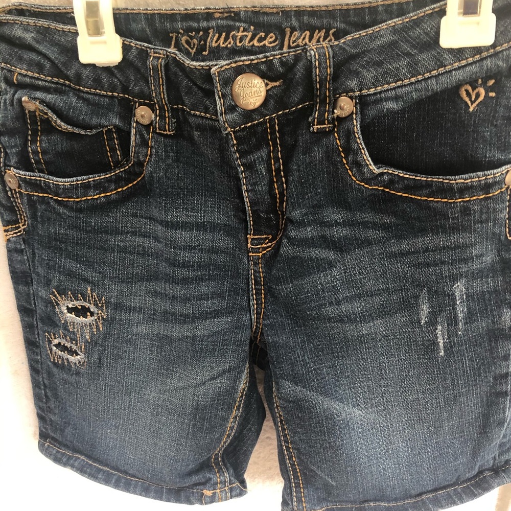 Girls denim shorts size 14R